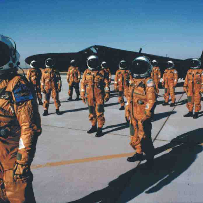 Pressure-suited U-2 Pilots from the 9th Recon Wing